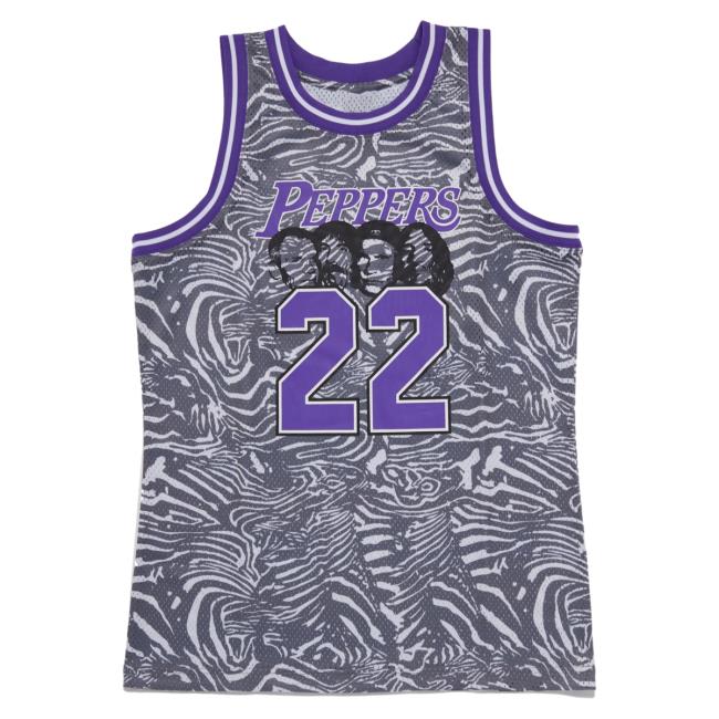 Official Red Hot Chili Peppers Peppers Basketball Jersey Popover Shirt