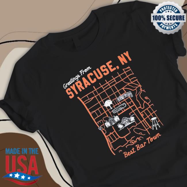 The 315 Greetings From Syracuse Ny Best Bar Town shirt