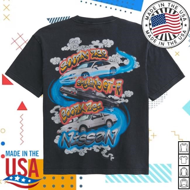 Official Hollister Merch Store Boxy Nissan Graphic Tshirt Hollister Co
