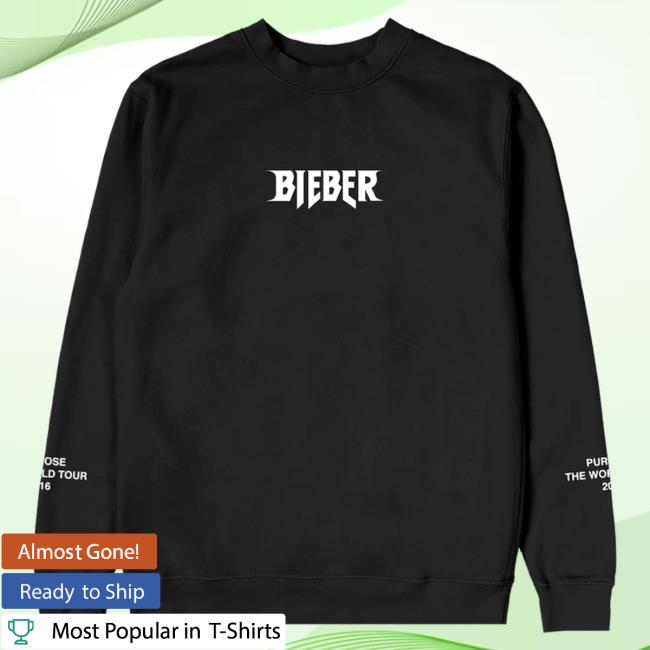 Official Justin Bieber Merch Store Shop Justin Bieber Changes Silhouette Crewneck JustinBieber Apparel Clothing