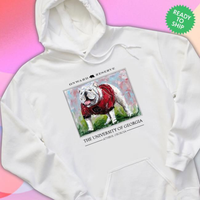 Uga Mascot The University Of Georgia Onward Reserve T-Shirt