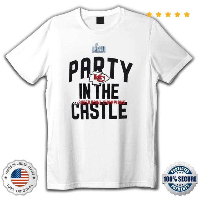 Kansas City Chiefs Super Bowl Lvii Champions Party In The Castle Hooded Sweatshirt