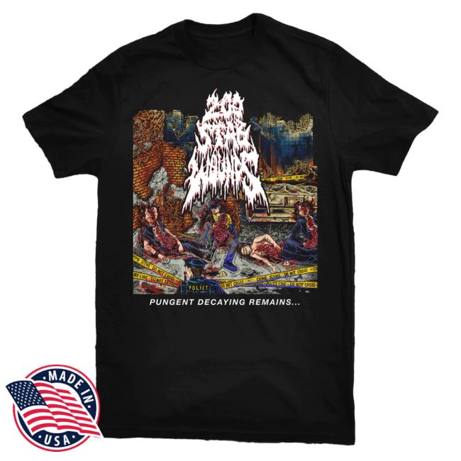 Official 200 Stab Wounds Merch 200 Stab Wounds Pungent Decaying Remains Long Sleeve T Shirt