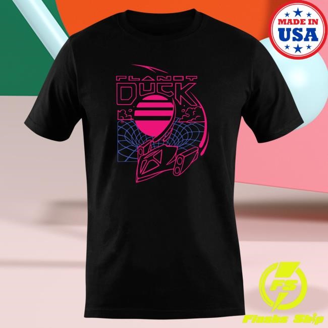 Official Quackity Shop Merch Quackity Neon Time Travel Tees