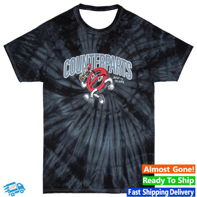 Counterparts Official Merchandise Logo Dye Shirt