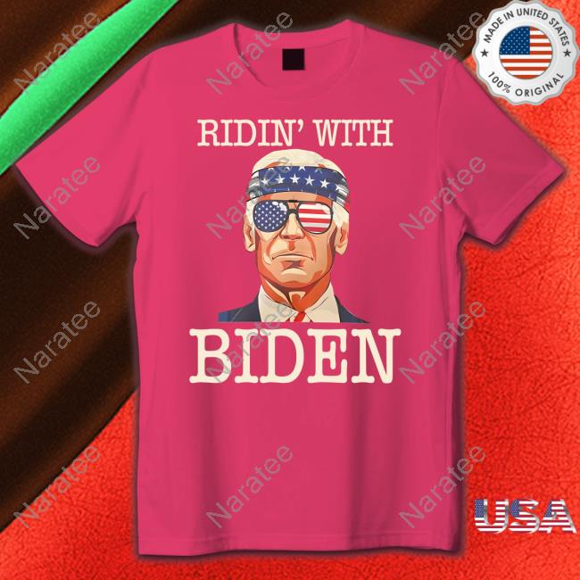 Official Ridin' With Biden Shirt