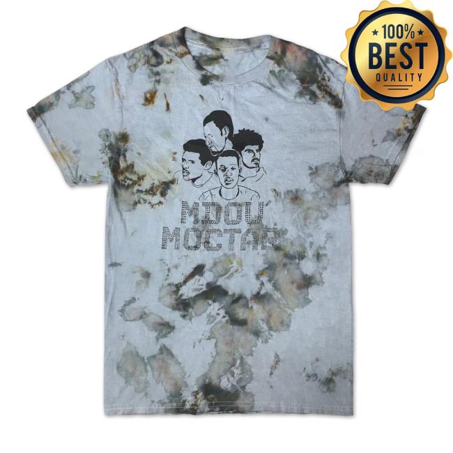 Kung Fu Clothing Shop Store Merch Mdou Moctar Band Dark Tie Dye Shirt