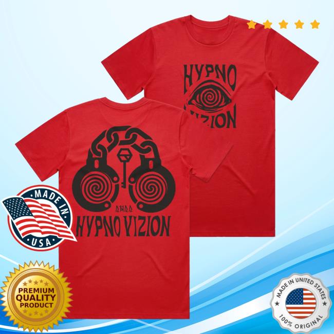Official Rezz Merch Store Shop Rezz - Hypnovizion - Guided Thought Shirt - Red