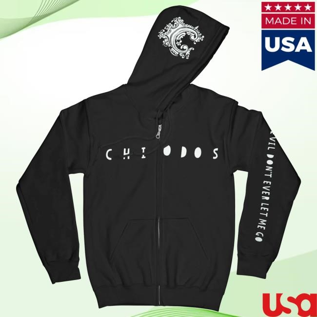 Chiodos Devil Zippered Hooded Sweatshirt