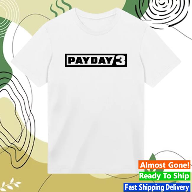 Payday 3 Merch Payday 3 Black Logo Shirts