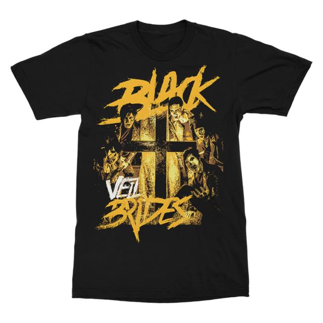 Official Black Veil Brides Merch Store Black Veil Brides Bvb Trinity Tour Tshirt Black Veil Brides Clothing Shop