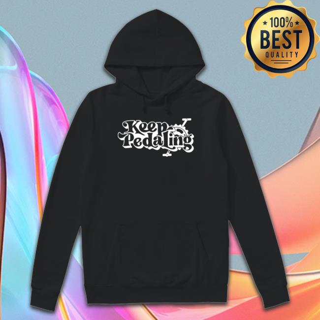 Official Keep on Pedaling art Tee