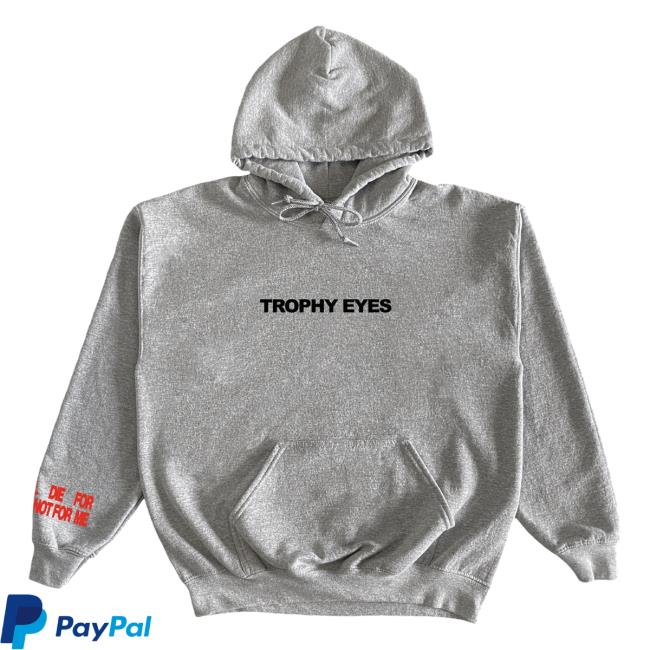 Official Hopeless Records Merch Trophy Eyes Logo Heather Grey Tee Shirt Hopelessrecords