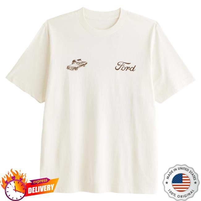 Official Official Abercrombie And Fitch Apparel Clothing Merch Ford Vintage-Inspired Graphic Top Shirt Abercrombiefitch Store Shop