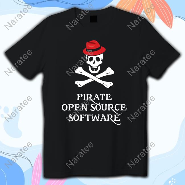 Official Pirate Open Source Software Tee Shirt