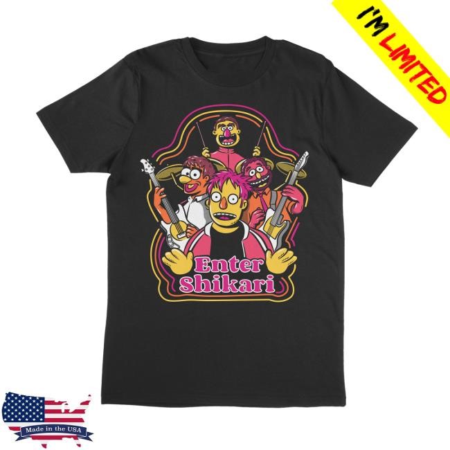 Cartoon T Shirt - Enter Shikari