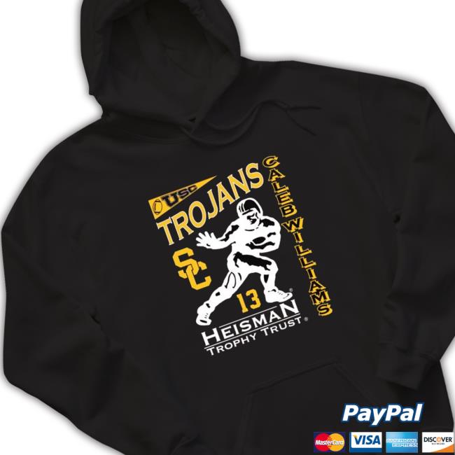 Official Caleb williams usc trojans blue 84 2022 heisman trophy winner Sweatshirt