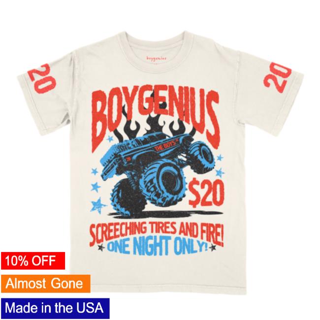 Official Boygenius Store Monster Truck Tees