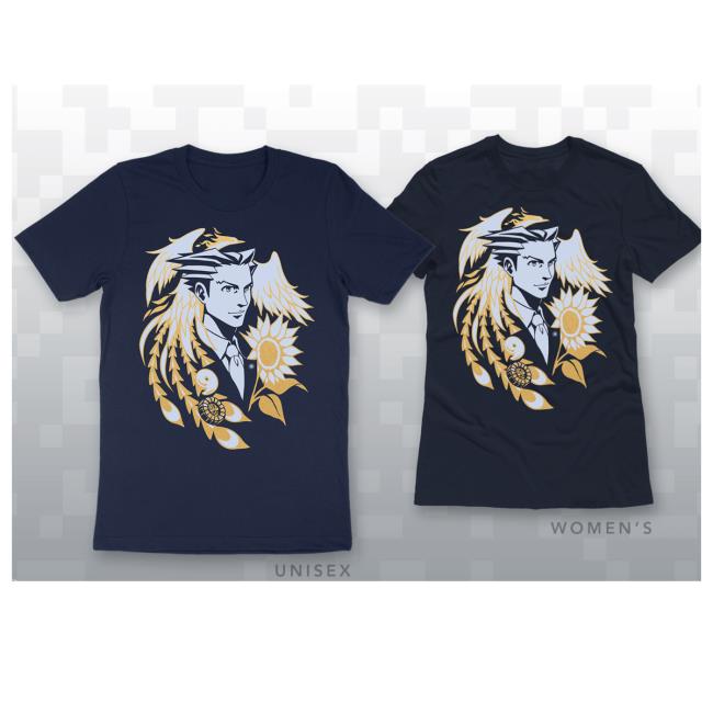 Fangamer Official Ace Attorney Store Barbed-Headed Attorney Shirts