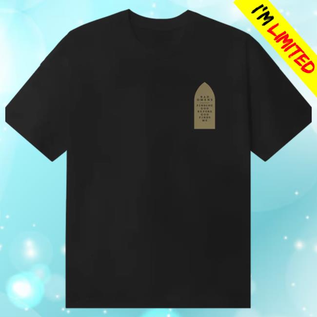 Official Bad Omens Dethrone Black Shirts