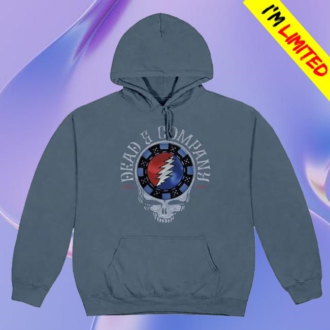 Dead And Company Store Merch Stealie Hoodie - Blue
