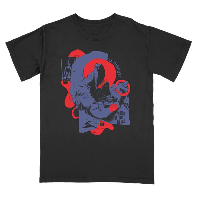 Official Hello Merch La Dispute Collage Black Shirt HelloMerch