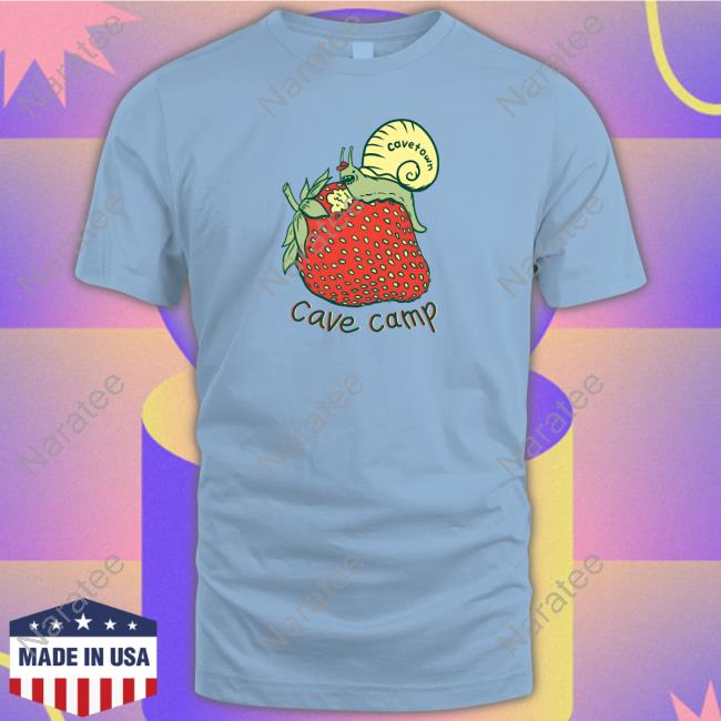 Official Hungry Snail Cave Camp T Shirt