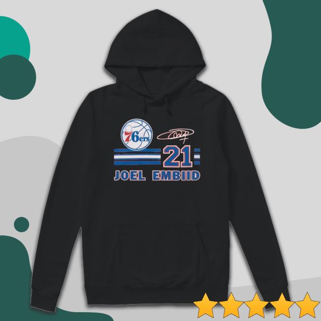 76Ers Joel Embiid Signature Jersey shirt 76Ers Joel Embiid Signature Jersey Shirt