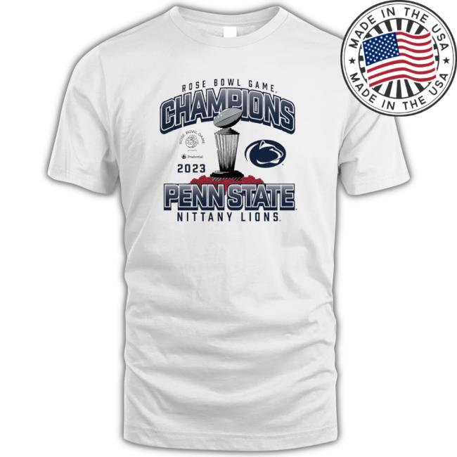 Penn State Nittany Lions Branded 2023 Rose Bowl Champions Shirt