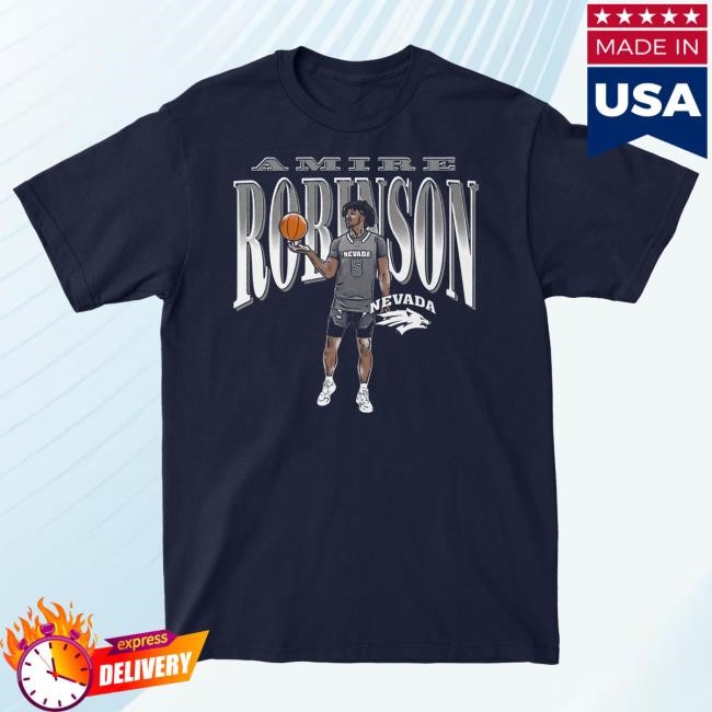 Hot Release NCAA Cartoon Crewneck – Nil Store Nevada Amire Robinson Collector Classic