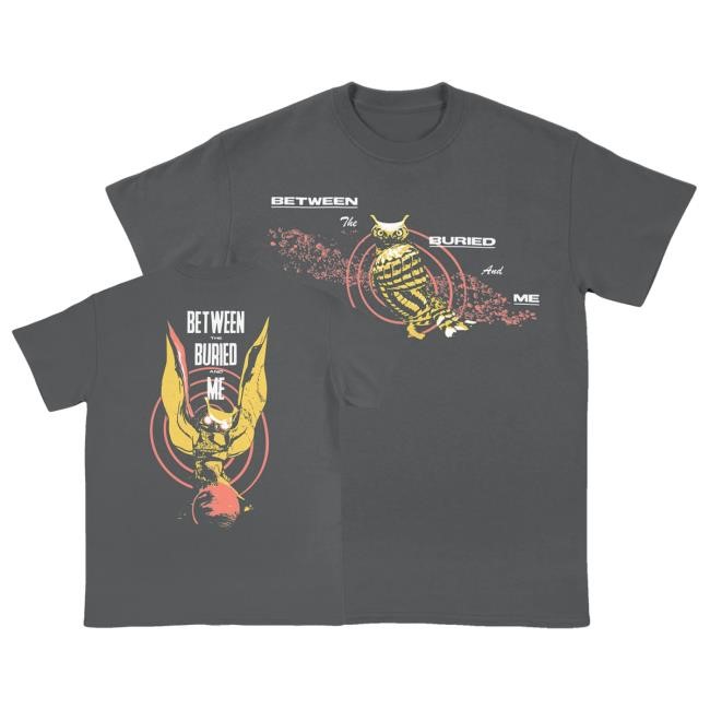 Official Between the Buried and Me Owl Top Shirt BTBAM