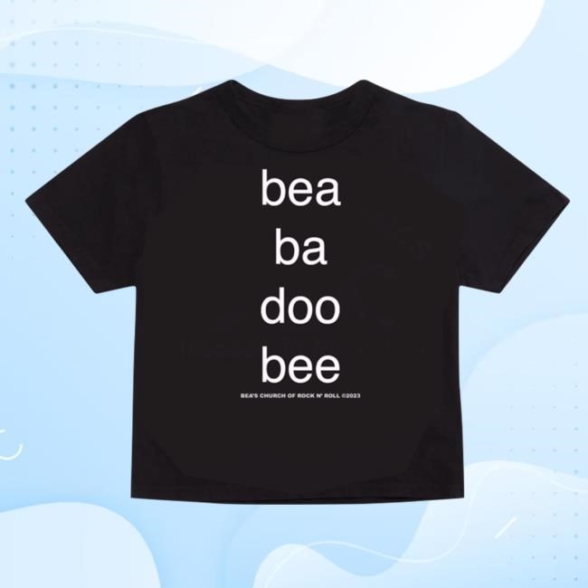 Dirty Hit Beabadoobee Bea Black Tour New Shirt