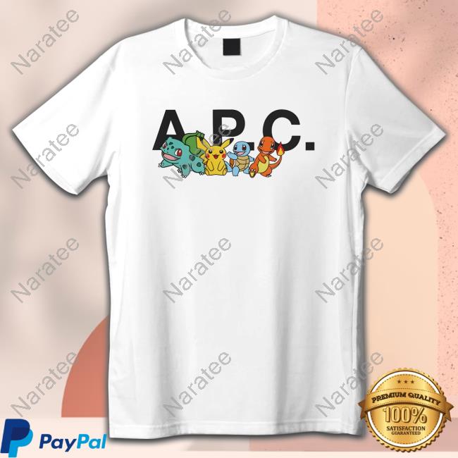 Pokemon Center Merch Pokémon × APC T Shirt
