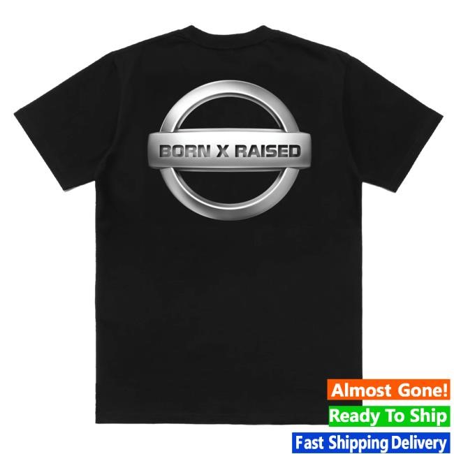 Official Born X Raised Merch Store Shop Altima Tees: Black BornxRaised
