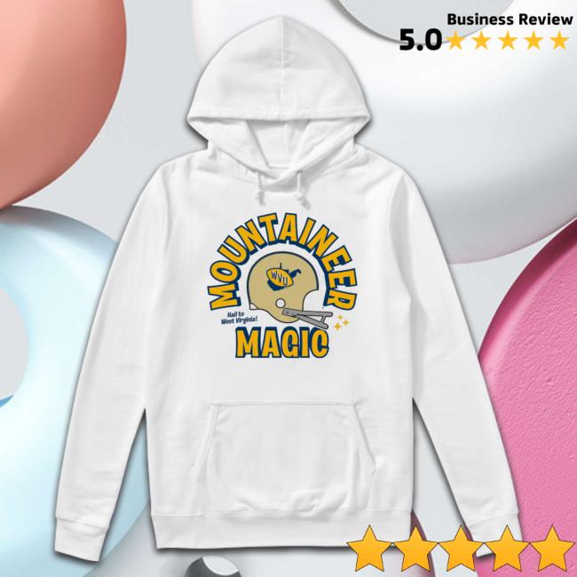 WVU Football Mountaineer Magic Long Sleeved T Shirt Official Homefield Merch WVU Football Mountaineer Magic Long Sleeve