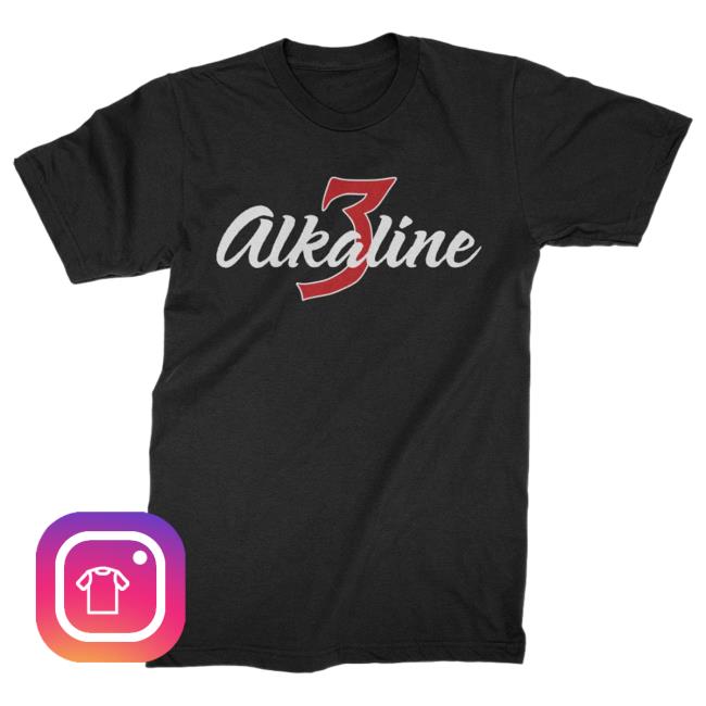 Official Kings Road Merch Store Alkaline Trio The 3 T-Shirt (Black) AlkalineTrio Kings Road Shop