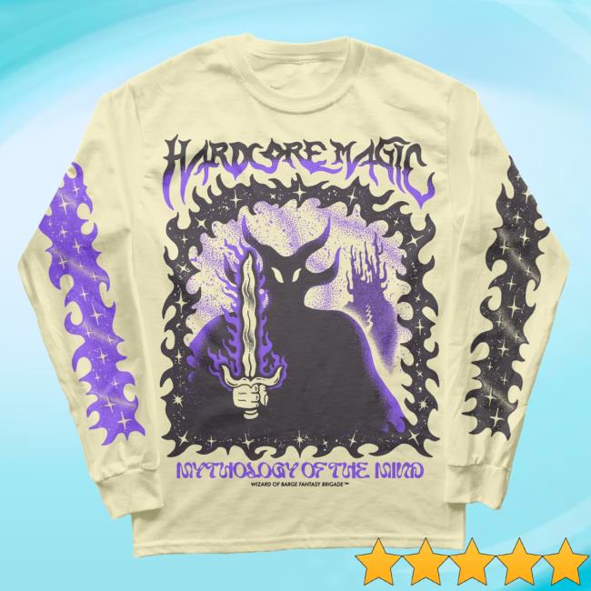 Official Wizardofbarge Hardcore Magic Long Sleeve Shirt