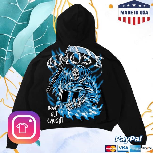 Official Ghost Racing Clothing The Reaper Hoody - Black