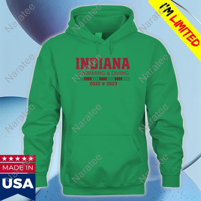 Official The Indiana Nil Indiana Swim And Dive 2022-23 Season Tee Shirt