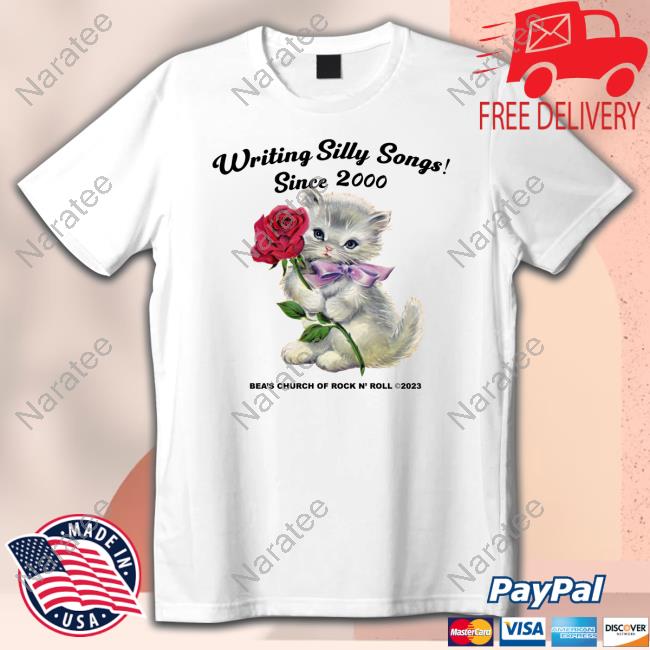Official Beabadoobee Writing Silly Songs Since 2000 Tee