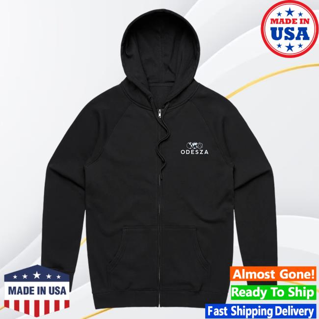 Odesza Merch Orbit Zip Up Hoodie