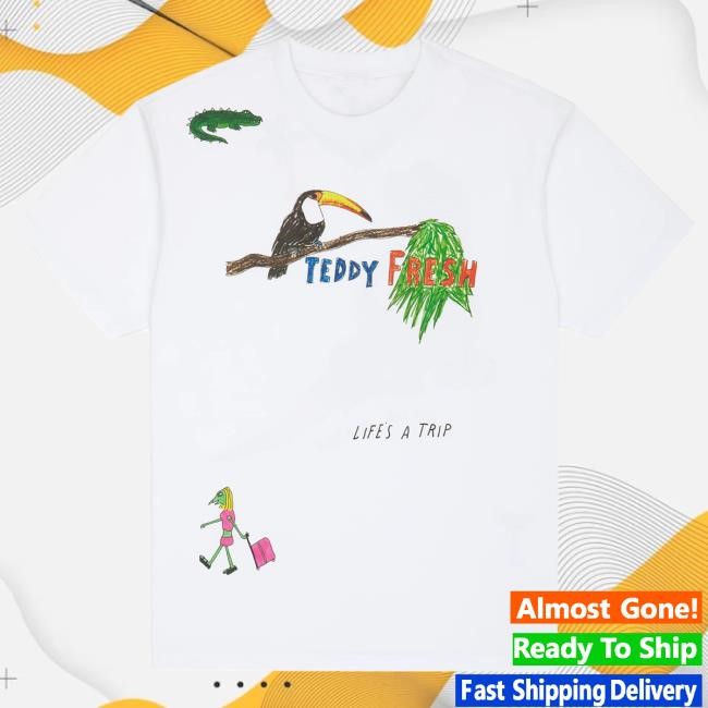 Iguana T Shirt Teddy Fresh Merch Apparel