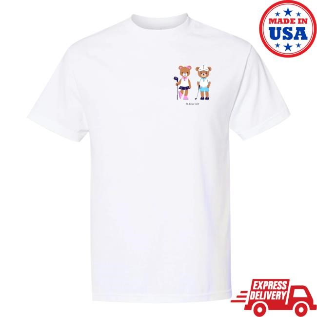 Arch Appareal Shop Merch Golf Bear Duo Heavyweight Shirt New