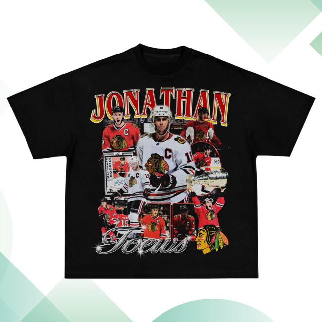 Official Game Changer Jonathan Toews T-Shirts Black GameChanger