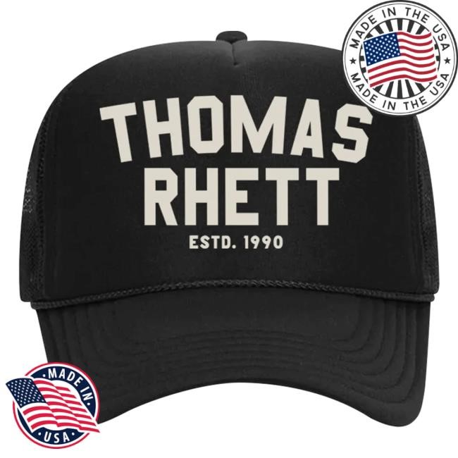 Thomas Rhett Official Merch Store Tour 2024 Logo Trucker Hat Thomas Rhett Clothing Shop Apparel Thomasrhettshop