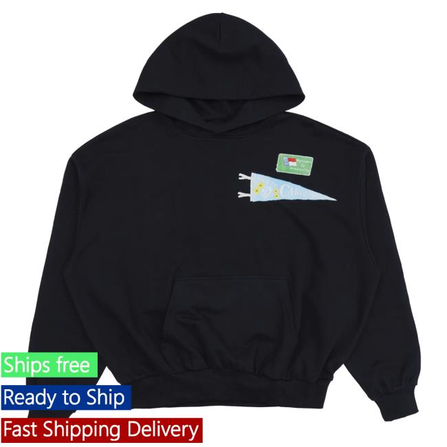 Official Dreamville Music Festival 2023 Merch Dv Fest Pullover Hoodie Black Road Sign Dreamville Records