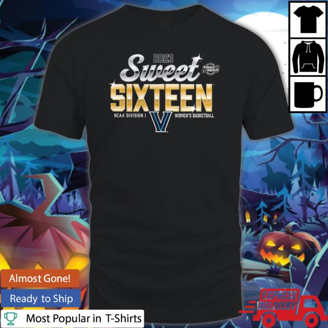 Villanova Wildcats 2023 Ncaa Women’S Basketball Tournament March Madness Sweet 16 shirt