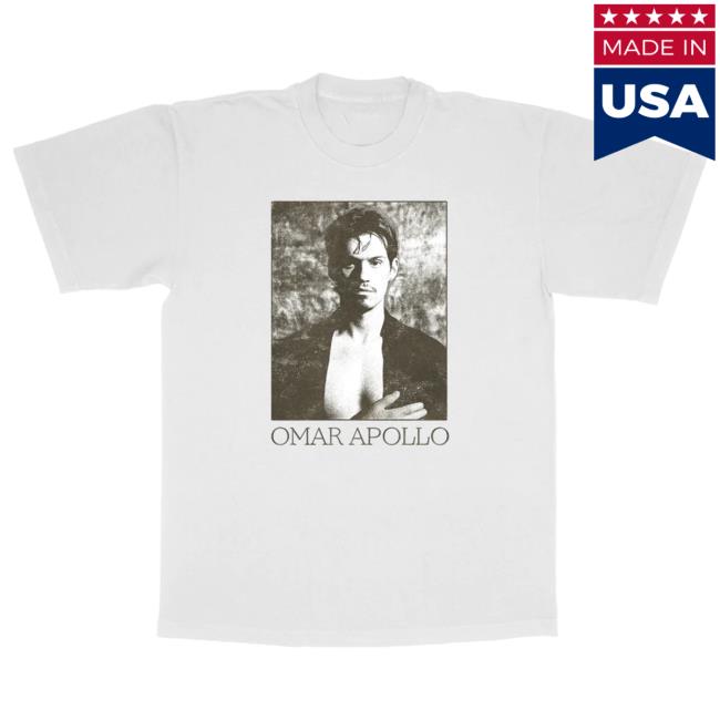 Official Omar Apollo Merch Omar Apollo White T Shirts