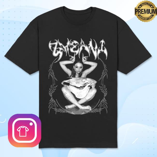 Official Zheani Merch Store Satanic Prostitute / Black Shirt 2024