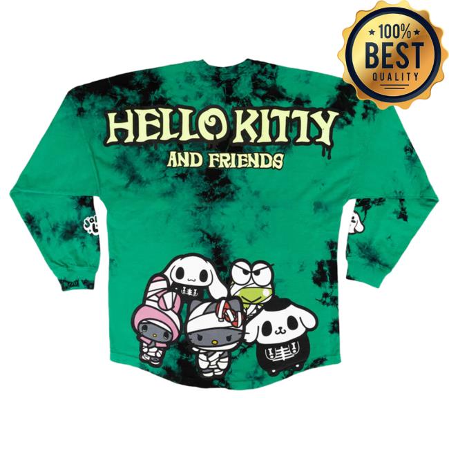 Official Sanrio Apparel Clothing Merch Store Shop Hello Kitty And Friends Japanla Halloween 2022 Spirit Hooded Sweatshirt